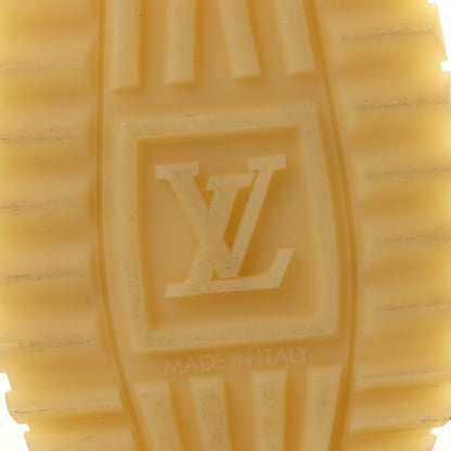 Louis Vuitton Monogram Calfskin Run Away Sneakers 40.5 Beige Gold 7 of 9