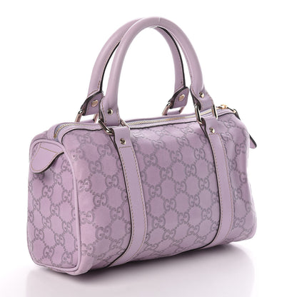 Gucci Guccissima Small Joy Boston Purple 3 of 10