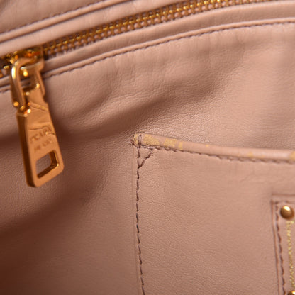 Prada Nappa Gaufre Clutch Visone 7 of 10