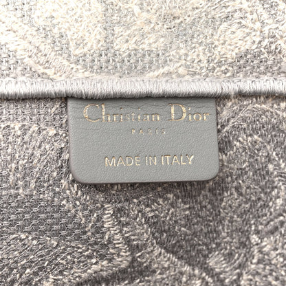 Christian Dior Canvas Embroidered Large Dioriviera Toile De Jouy Book Tote Gray 6 of 17