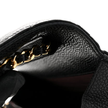 Chanel Caviar Quilted Wallet on Chain WOC Black 11 of 12