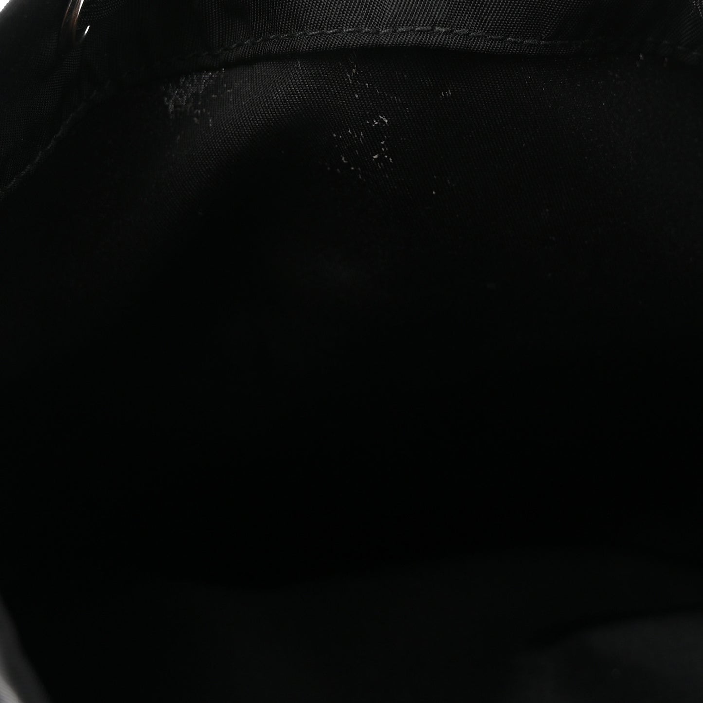 Nylon Vela Drawstring Pouch Black