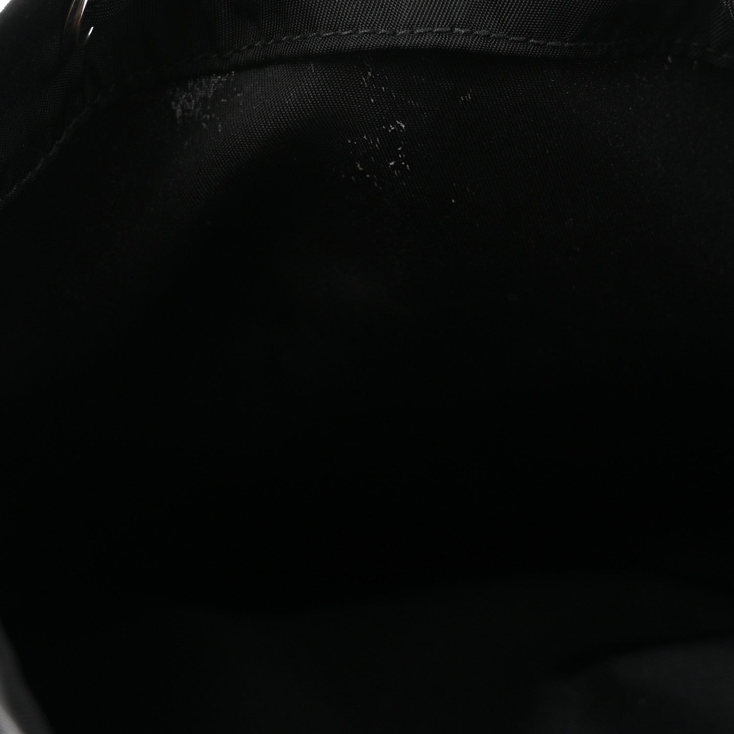 Prada Nylon Vela Drawstring Pouch Black 7 of 7