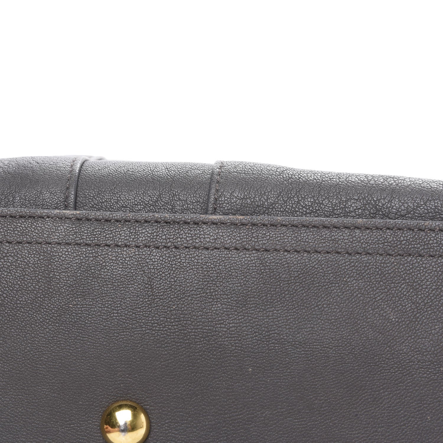 Saint Laurent Sheepskin Medium Cabas ChYc Grey 9 of 14
