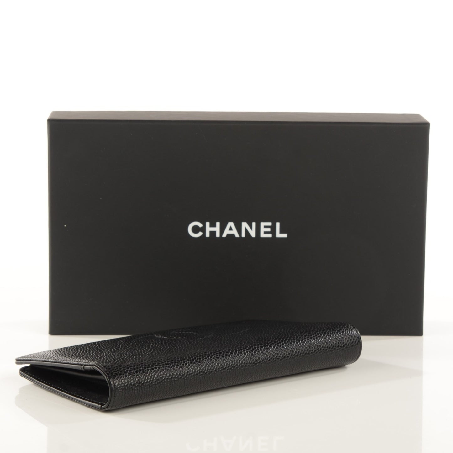Caviar Timeless CC Yen Wallet Black