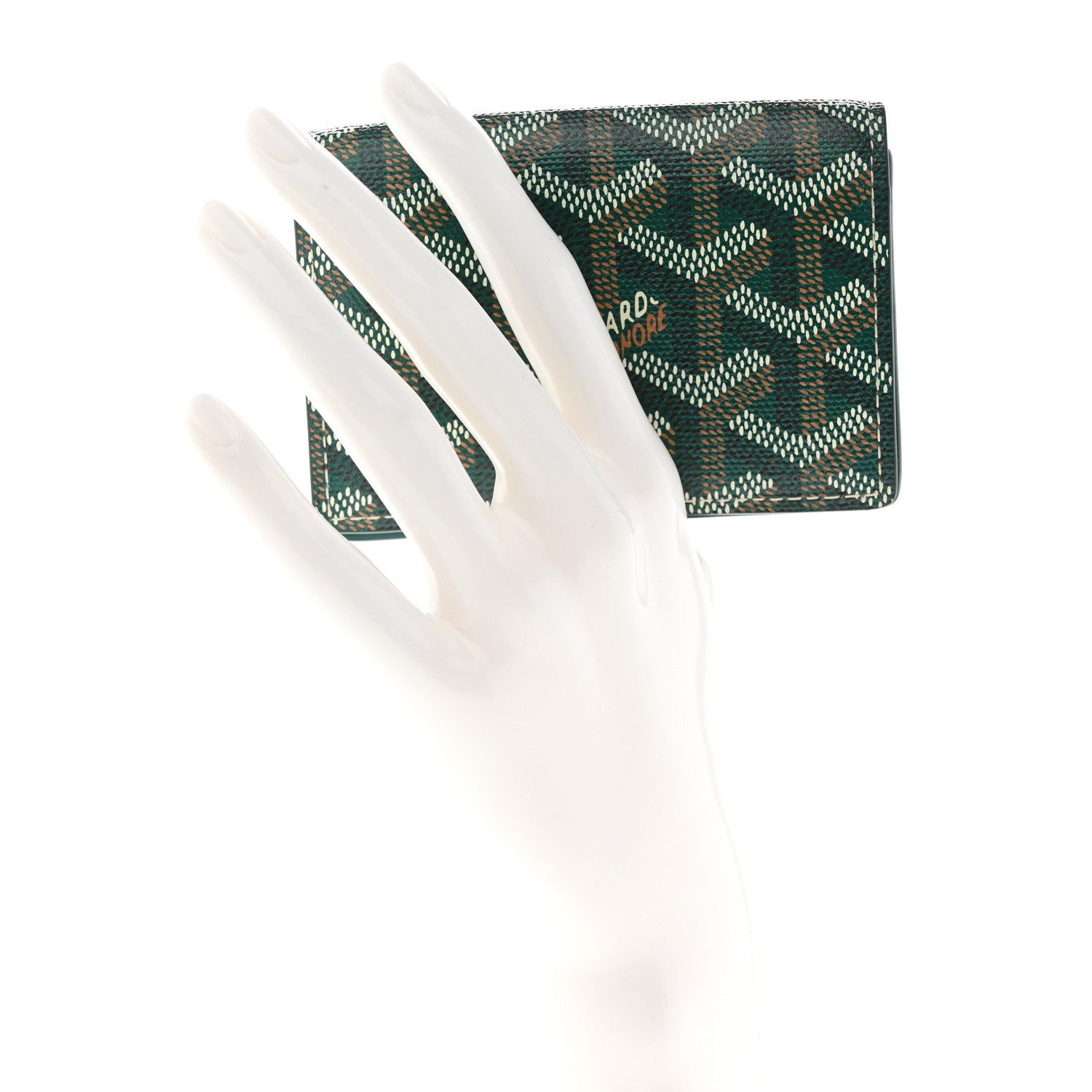 Goyard Goyardine Business Card Holder Green 2 of 7