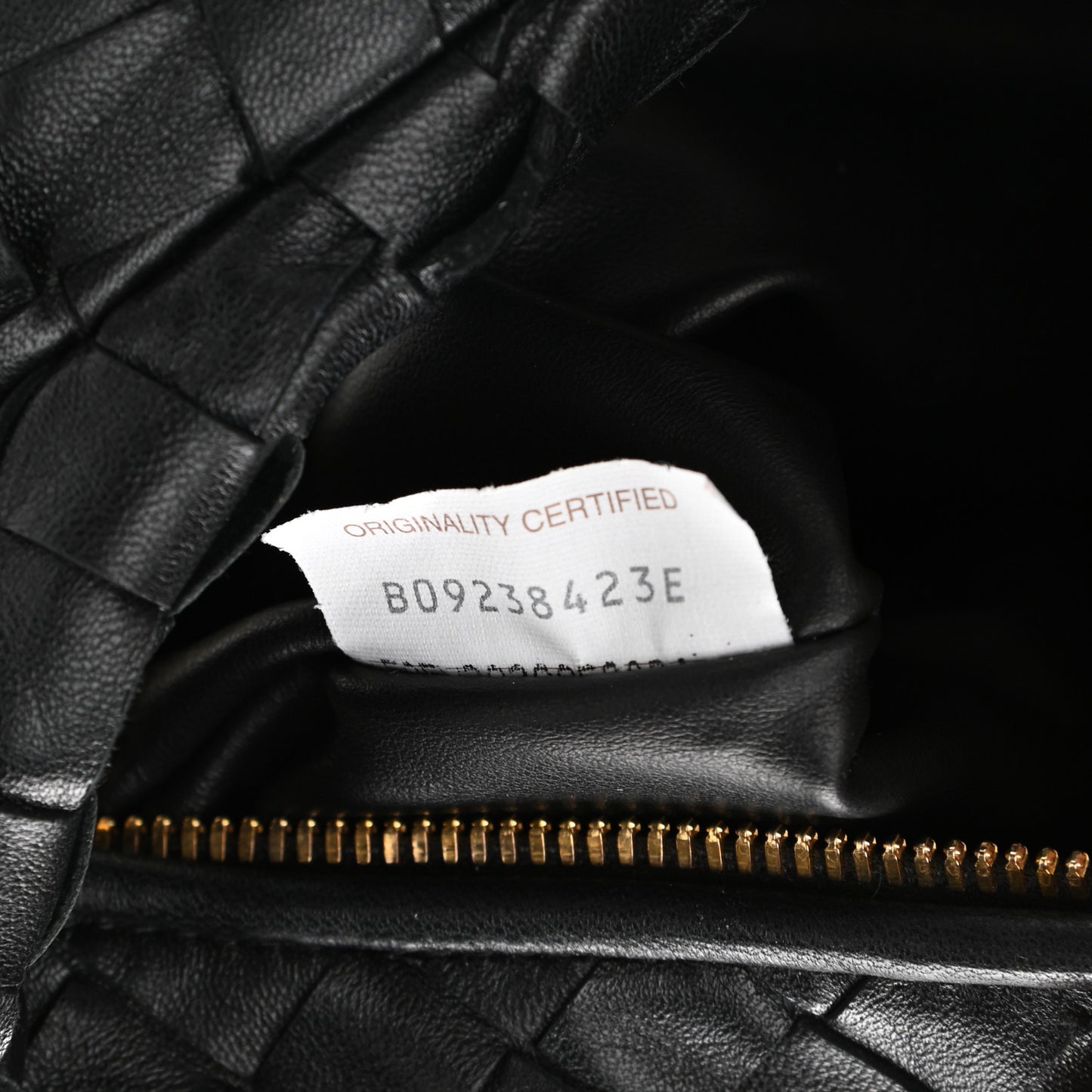 Nappa Intrecciato Mini Jodie Black