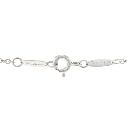 Tiffany Sterling Silver 22mm Elsa Peretti Open Heart Pendant Necklace 5 of 5