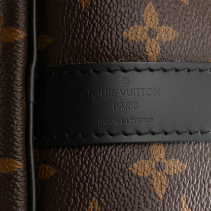 Louis Vuitton Monogram Macassar Keepall Bandouliere 45 8 of 21