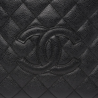 Chanel Caviar Quilted Petit Timeless Tote PTT Black 9 of 10