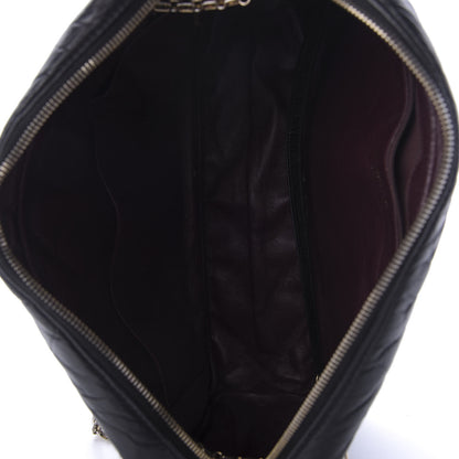 Chanel Aged Calfskin Quilted Large Reissue Camera Case Black 5 of 9