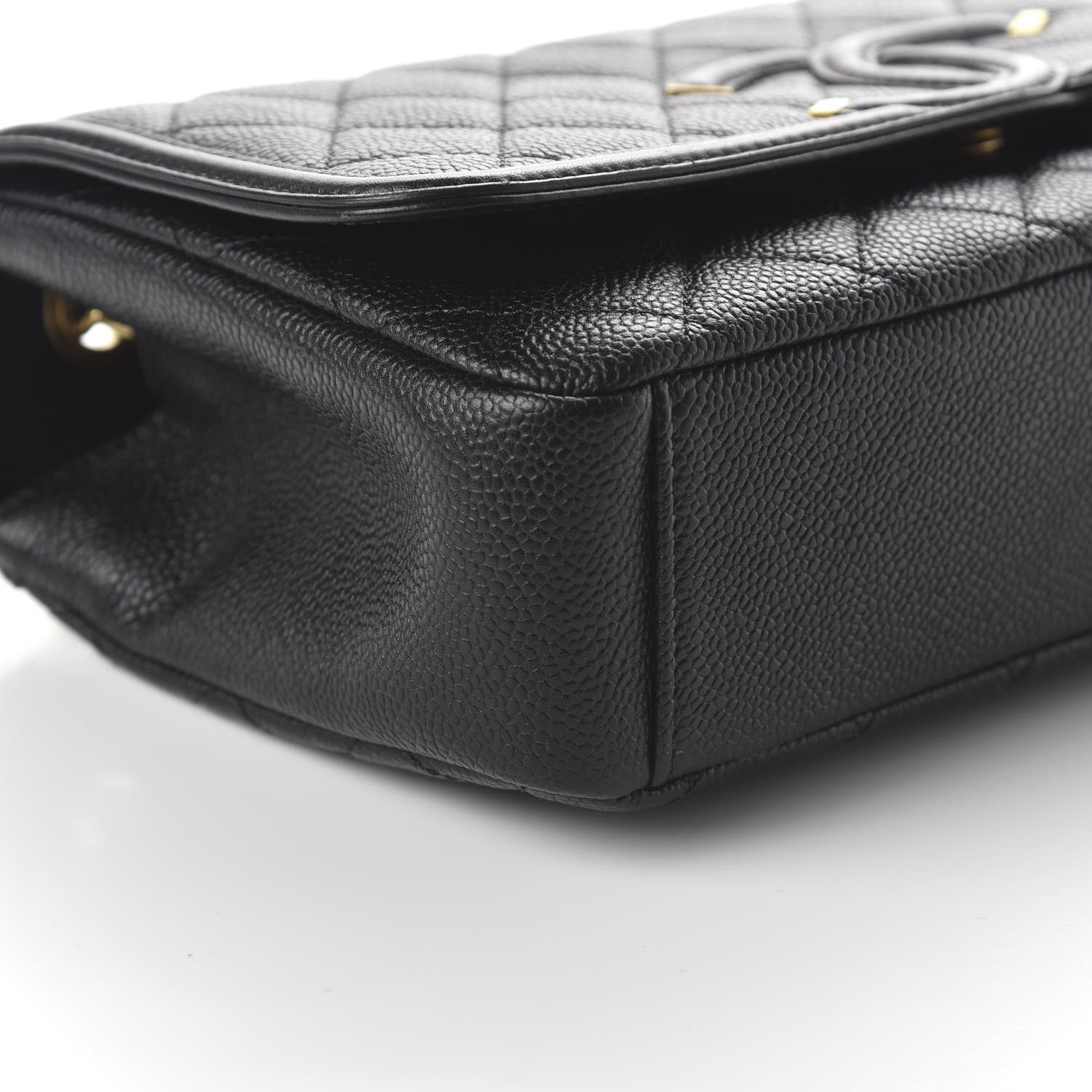 Chanel Caviar Quilted Medium CC Filigree Flap Black 6 of 11