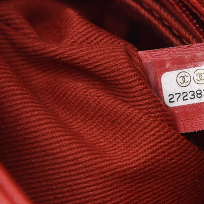 Chanel Caviar Quilted Mini Coco Handle Flap Red 9 of 11