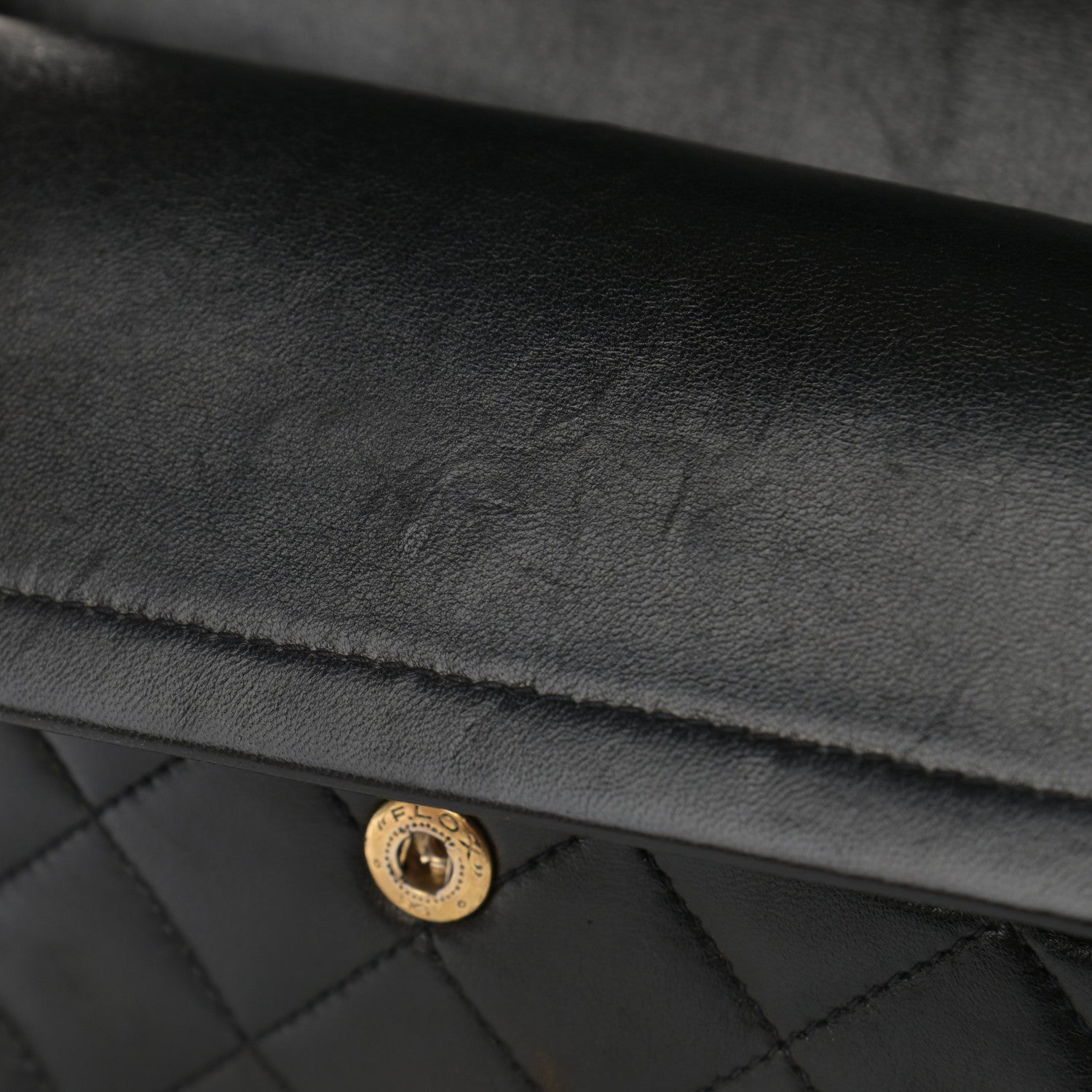 Chanel Lambskin Quilted Small Double Flap Black 14 of 15