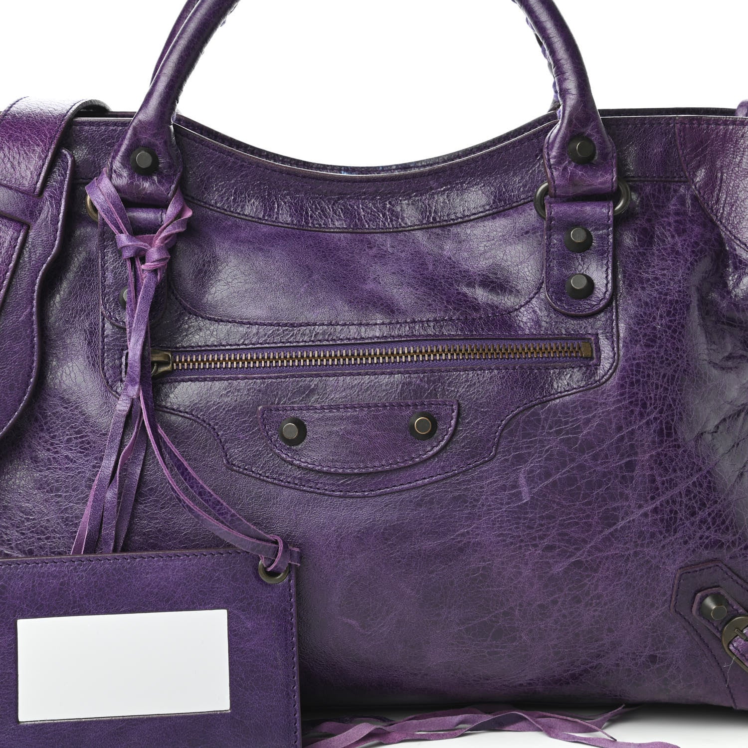 Balenciaga Agneau Classic Hardware City Sapphire 10 of 10