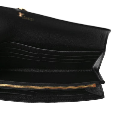 Louis Vuitton Empreinte Sarah Wallet NM Black 5 of 10