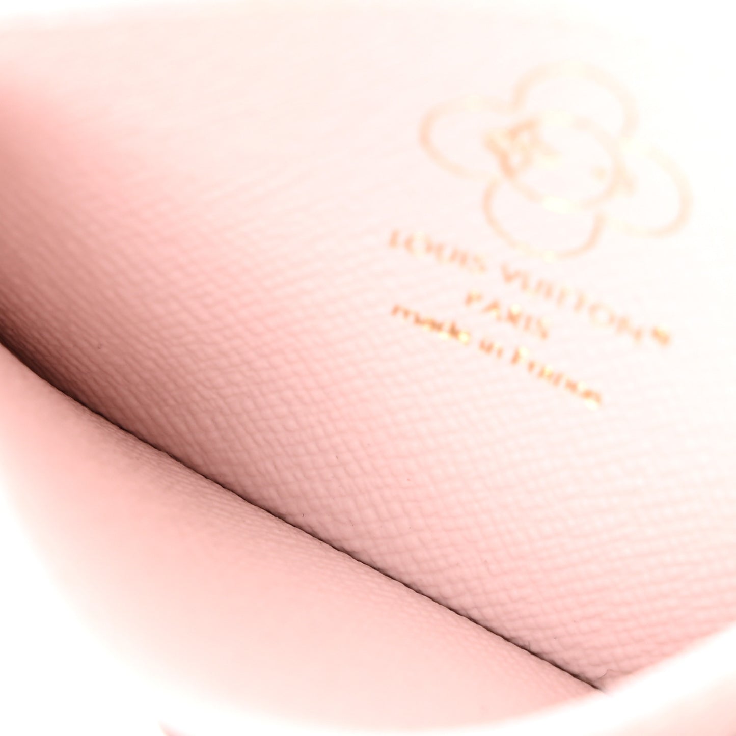 Monogram Vivienne Snowy Card Holder Pearl Blue Frost