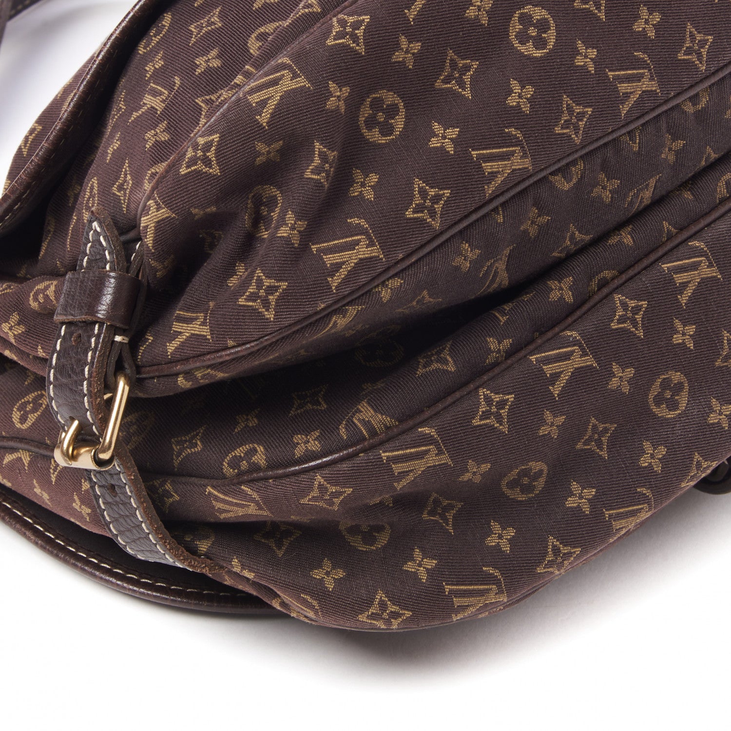 Louis Vuitton Monogram Mini Lin Saumur Ebene 5 of 8