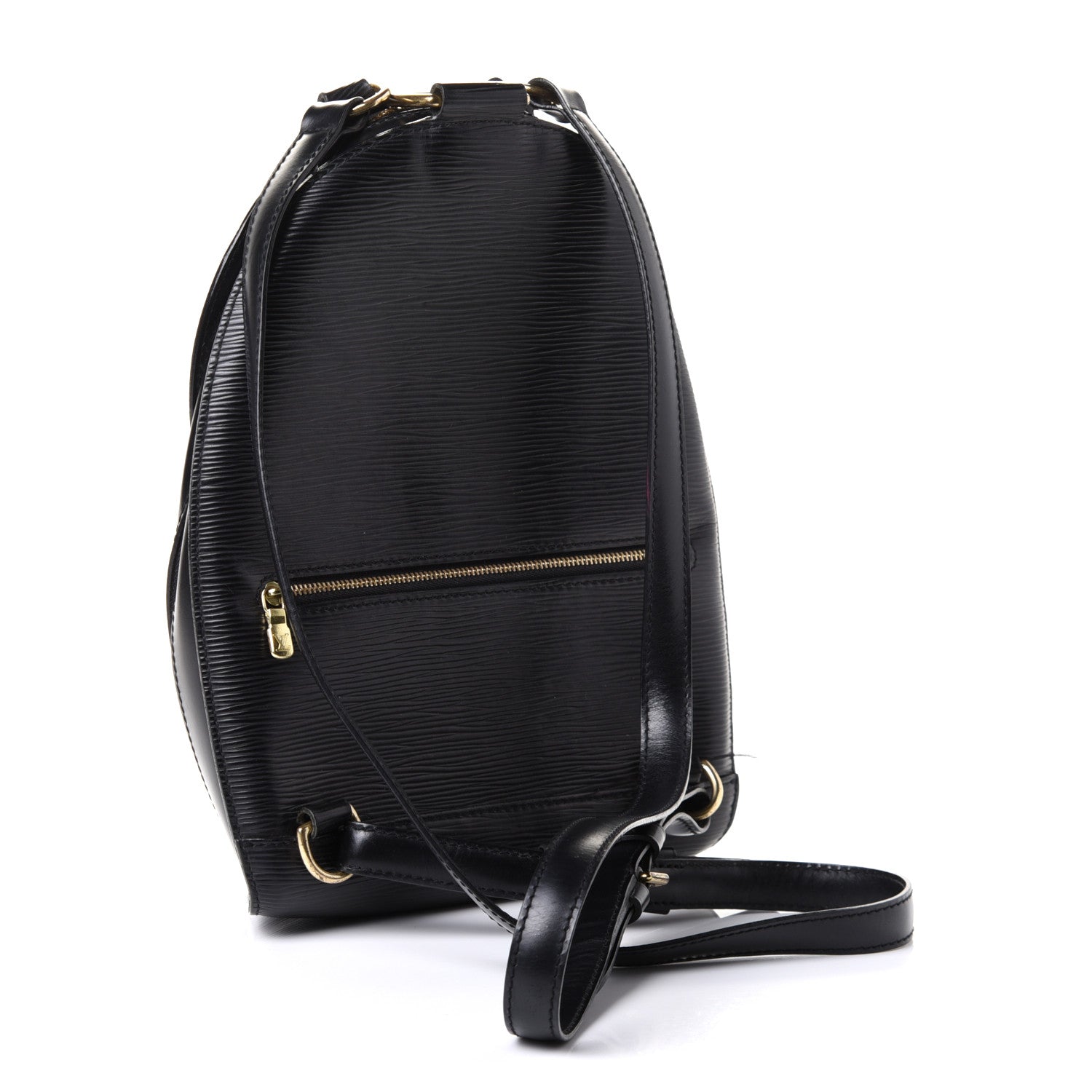 Louis Vuitton Epi Mabillon Backpack Black 3 of 20