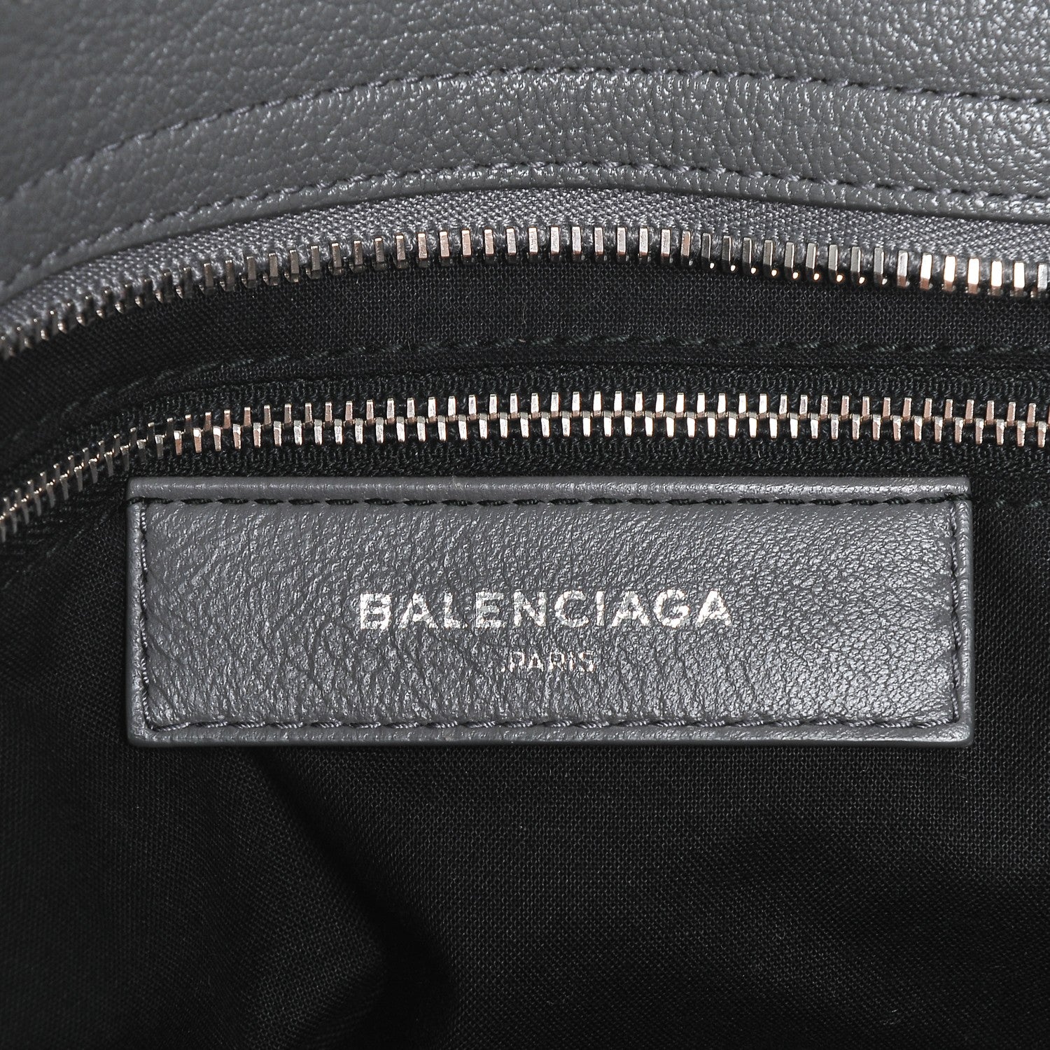 Balenciaga Chevre Silver Metallic Edge Hardware City Gris Acier 5 of 6