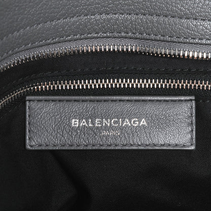 Balenciaga Chevre Silver Metallic Edge Hardware City Gris Acier 5 of 6