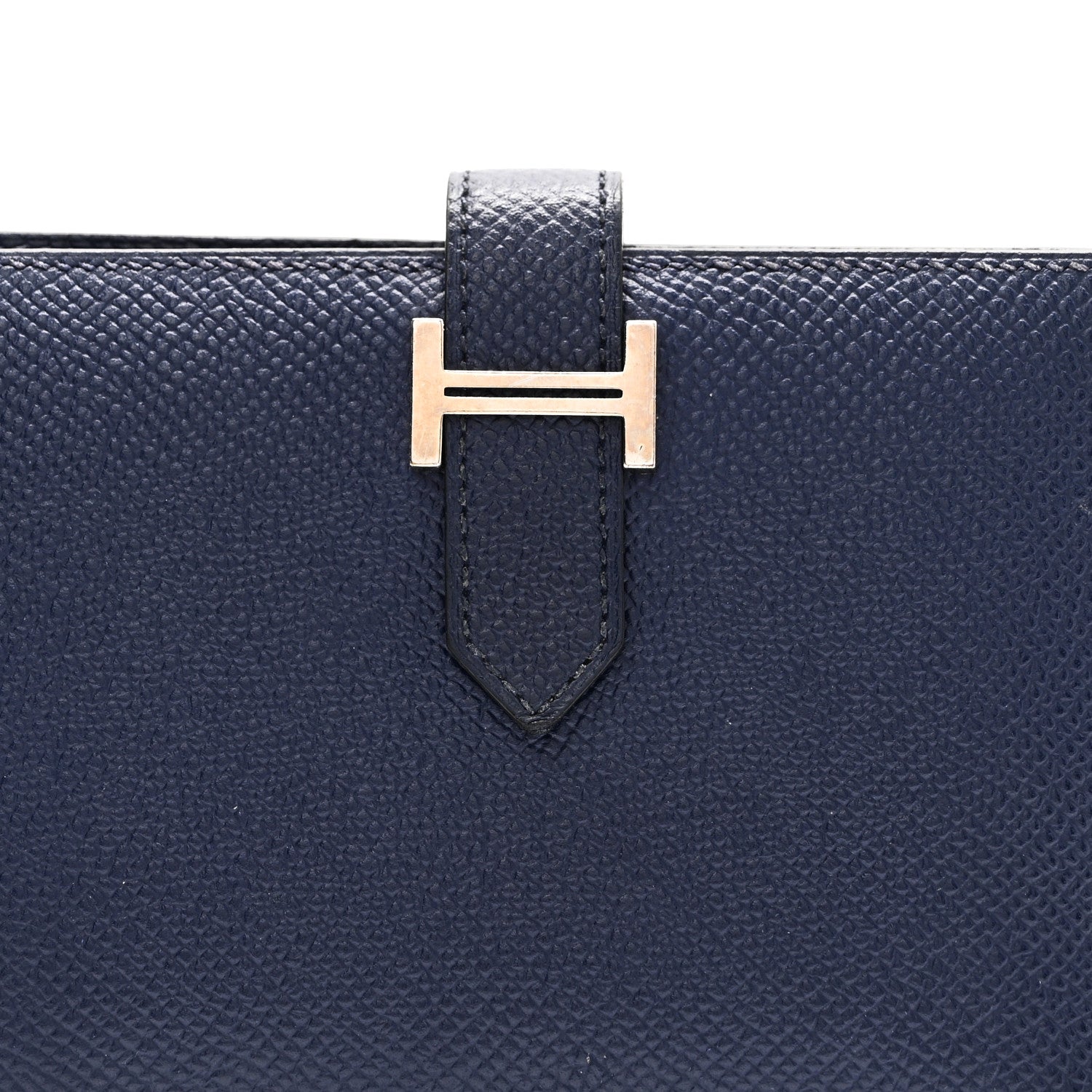 Hermes Epsom Bearn Compact Wallet Bleu Saphir 3 of 8