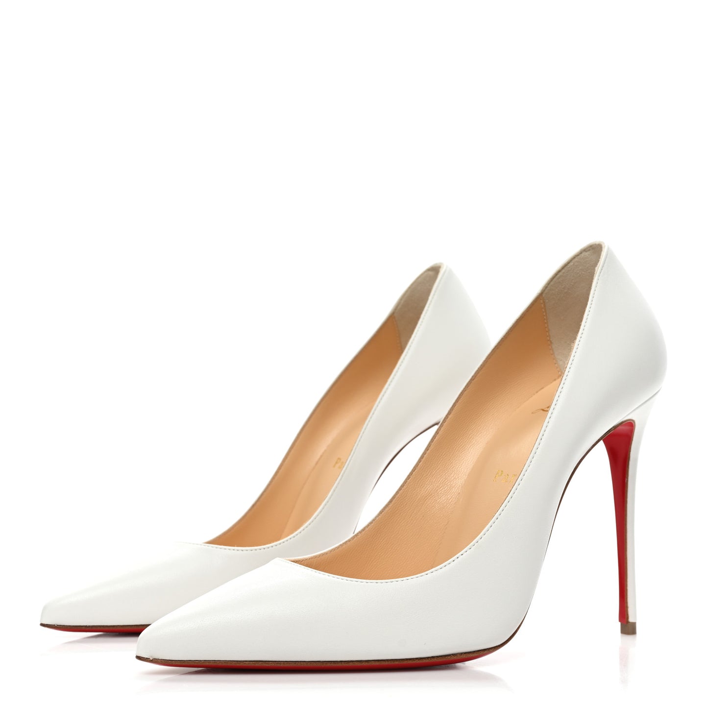 Calfskin Zarli So Kate 100 Pumps 39 White