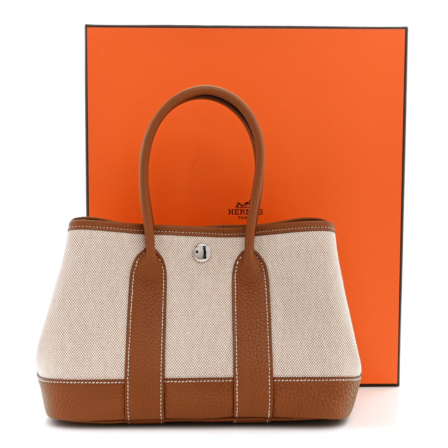 Hermes H Viking Negonda Neo Garden 23 Ecru Beige Gold 11 of 11