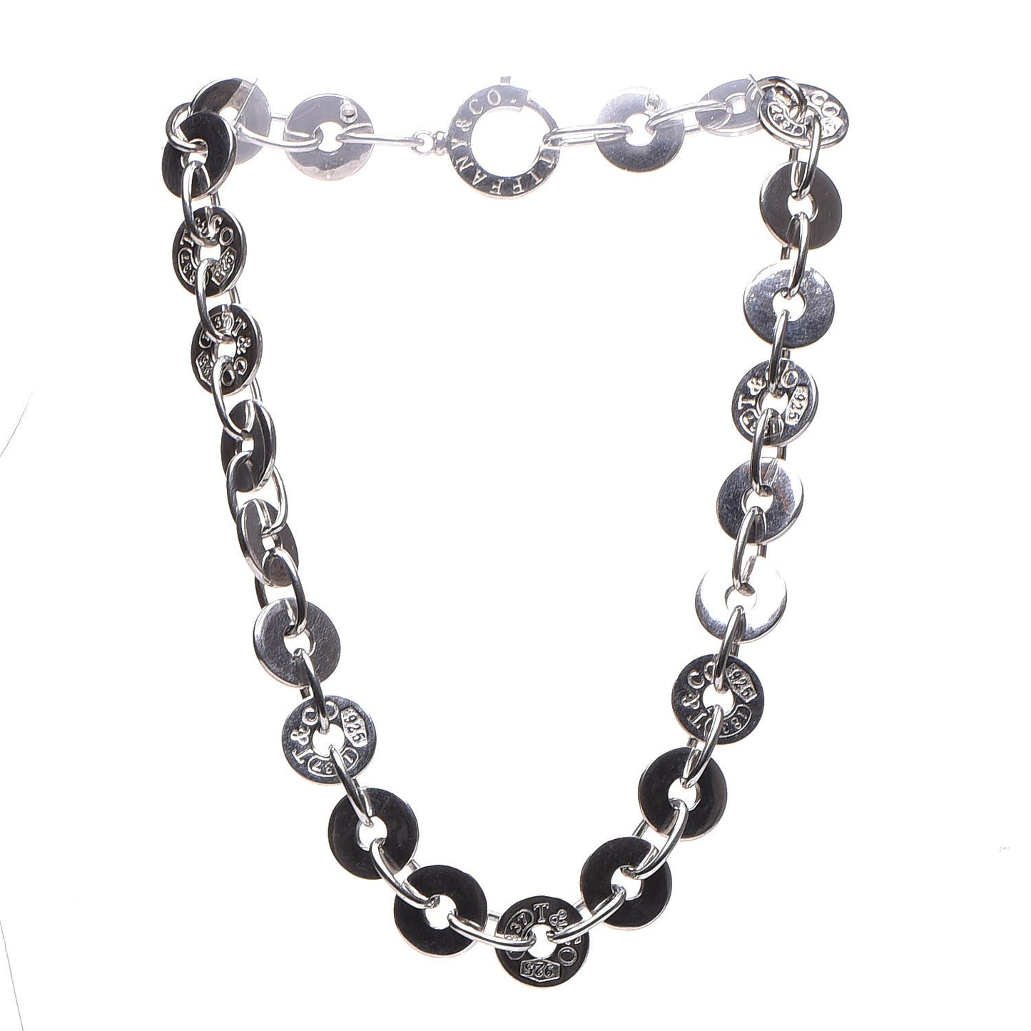 Sterling Silver 1837 Circle Necklace