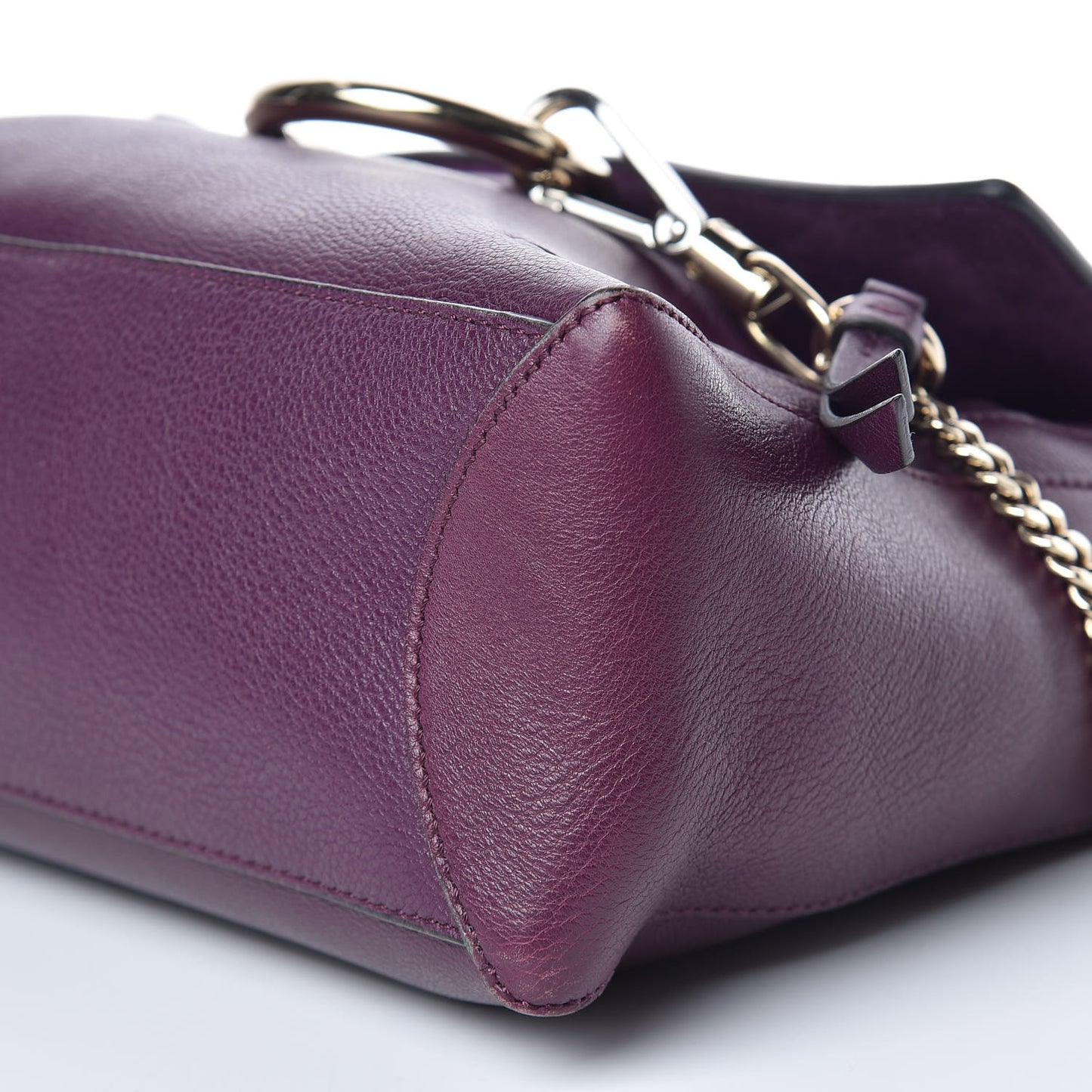 Calfskin Small Faye Day Shoulder Bag Intense Violine