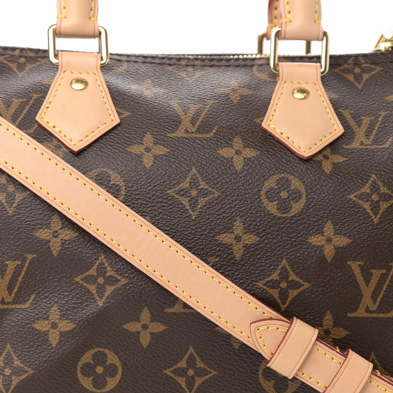 Louis Vuitton Monogram Speedy Bandouliere 25 7 of 10