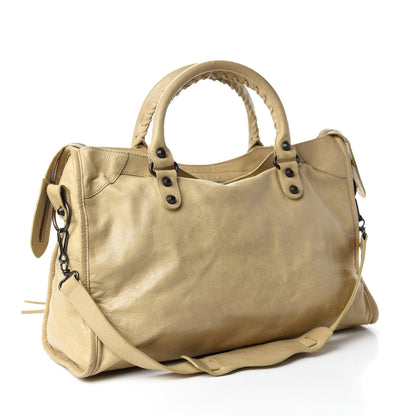 Balenciaga Agneau Classic Hardware City Dune 3 of 21