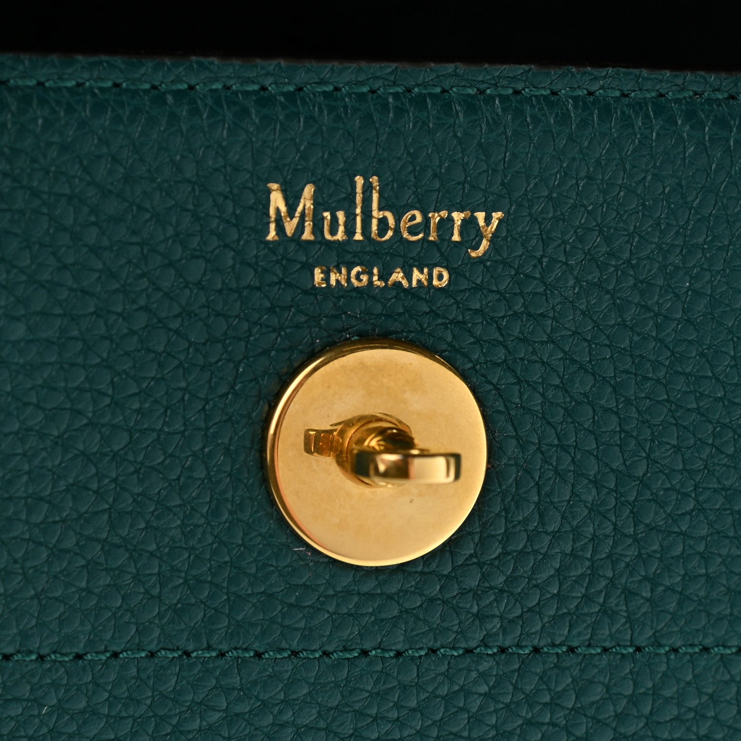 Mulberry Classic Grain Small New Bayswater Ocean Green 5 of 9