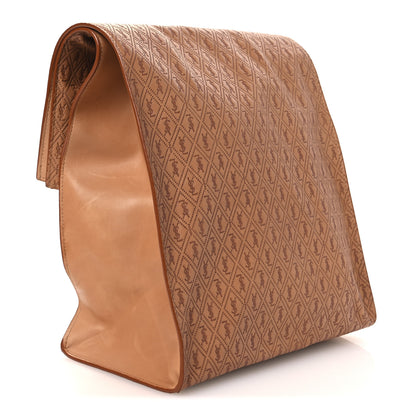 Saint Laurent Calfskin Monogram Deli Paper Bag Vintage Beige 3 of 13