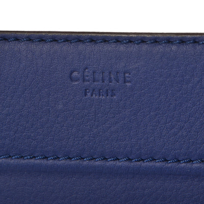 Celine Supple Calfskin Medium Phantom Luggage Royal Blue 6 of 11