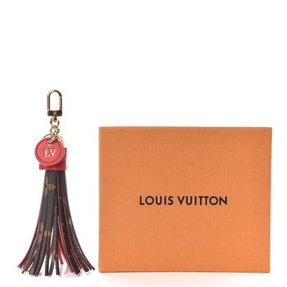Louis Vuitton Monogram Tassel Bag Charm Red 7 of 7
