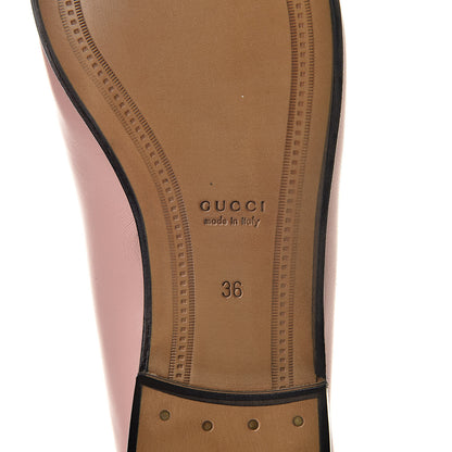 Gucci Lambskin Womens Brixton Horsebit Loafers 36 Perfect Pink 6 of 8