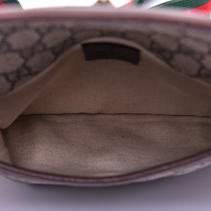 Gucci GG Supreme Monogram Neo Vintage Web Belt Bag Brown 5 of 11