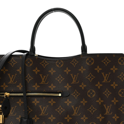 Louis Vuitton Monogram Popincourt MM Black 7 of 9