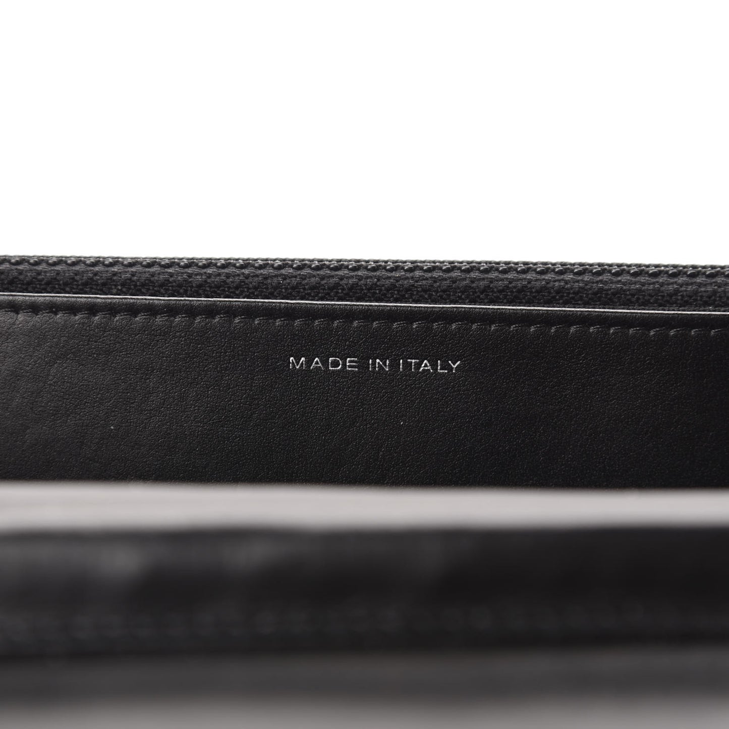 Aged Calfskin Chevron Quilted Reissue Wallet On Chain WOC So Black