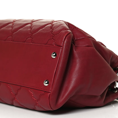 Chanel Calfskin Double Stitch Large Hamptons Flap Bag 10 of 10