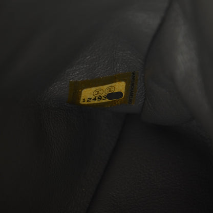 Chanel Lambskin Quilted Jumbo Single Flap Dark Grey 7 of 8