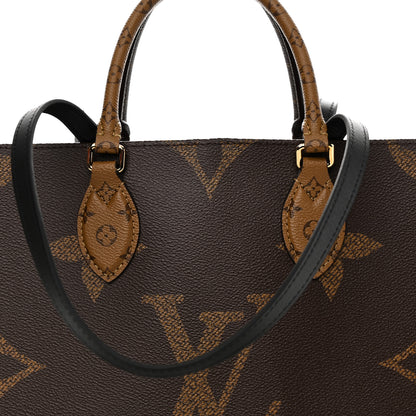 Louis Vuitton Reverse Monogram Giant Onthego MM 7 of 11