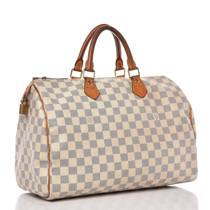 Louis Vuitton Damier Azur Speedy 35 3 of 18