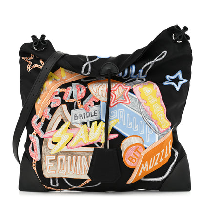 Hermes Silk Swift SilkyCity 33 Black Multicolor 1 of 12