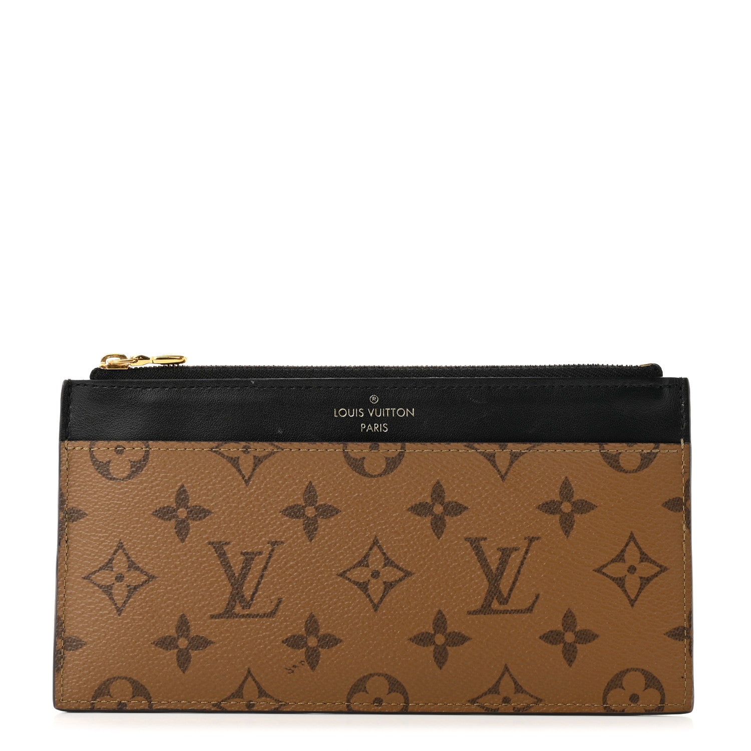 Louis Vuitton Reverse Monogram Slim Purse 1 of 8
