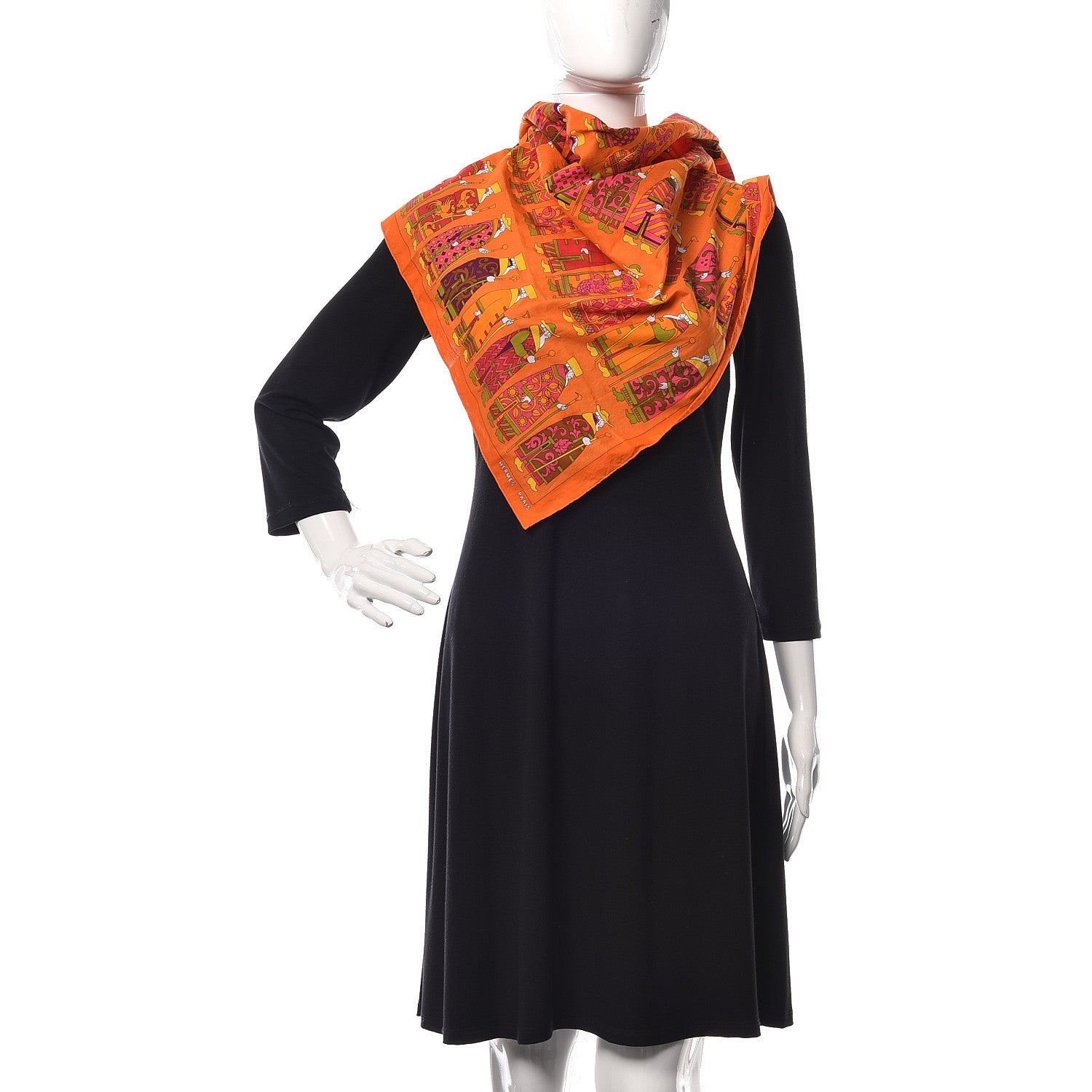 Hermes Cotton Parade A Moscou Scarf 65 2 of 5