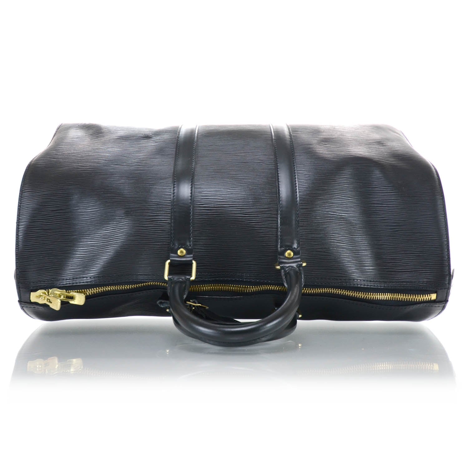 Louis Vuitton Epi Keepall 50 Black 4 of 13