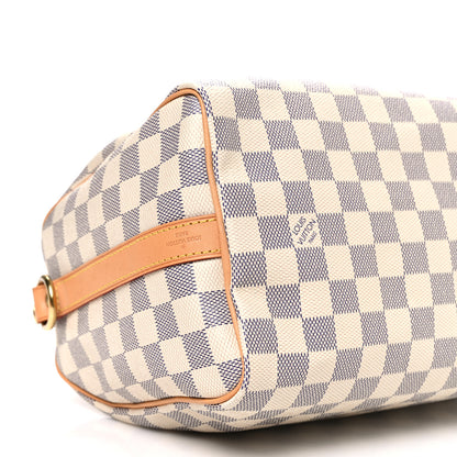 Louis Vuitton Damier Azur Speedy Bandouliere 25 10 of 12