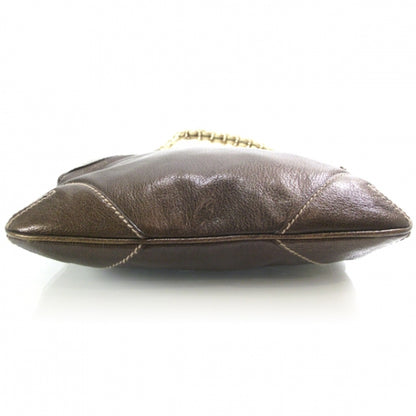 Gucci Leather Capri Shoulder Bag Bronze 4 of 11